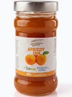 Harvest Apricot Jam No-Added-Sugar 380g