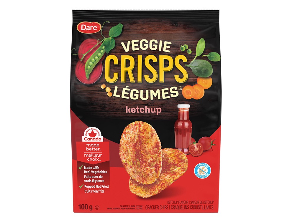 DAR Veggie Crisps Ketchup 100g