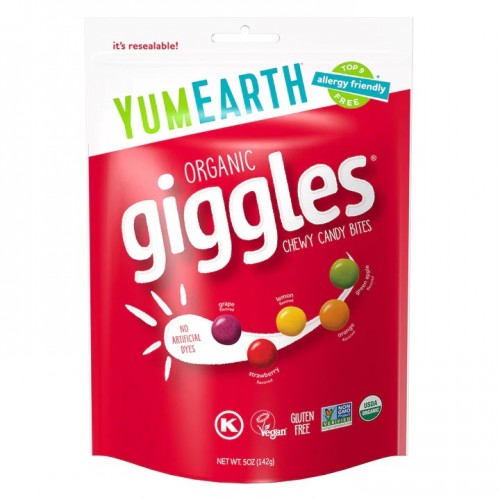 YUM EARTH Organic Giggles 40g