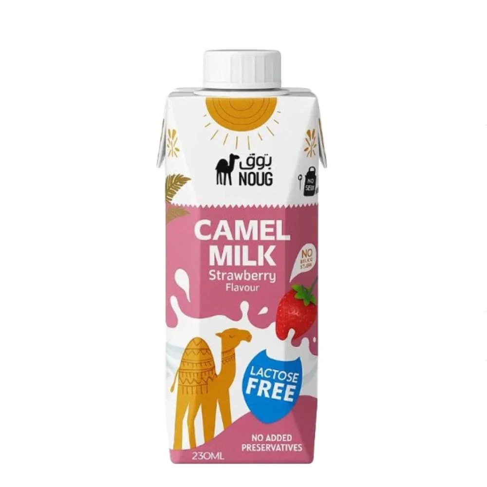 Noug Camel Milk Strawberry 230 ml