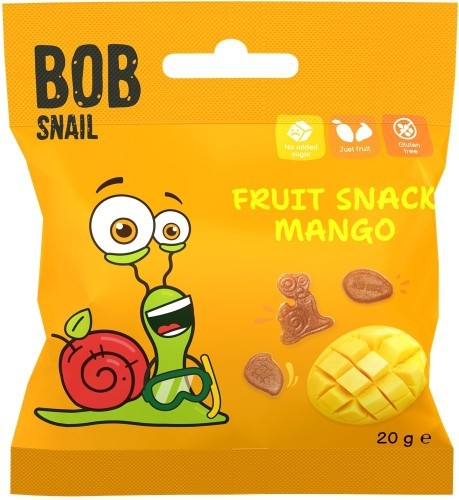 BOB GF Mango Snack 20