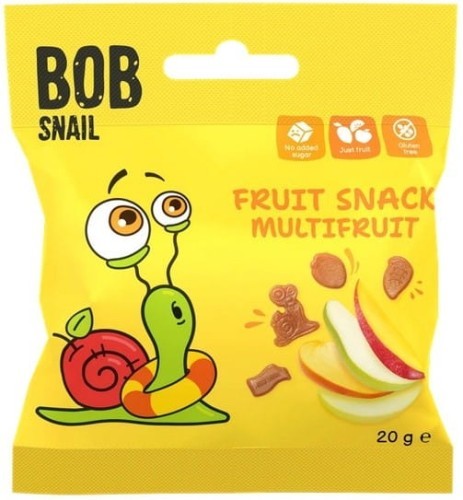 BOB GF Multi Fruit Snack 20g