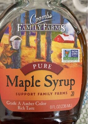 CMB Maple Syrup A Amber Color 236ml