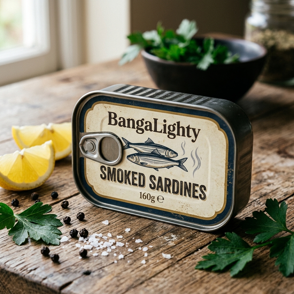 BangaLighty smoked Sardines160g