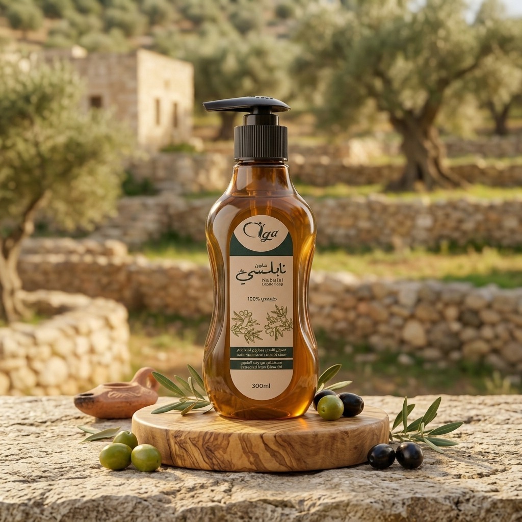 [6254000643406] Aga Nabulsi Hand Wash & Shower Soap 300ml
