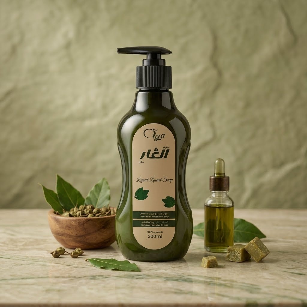 [6254000643390] Aga Hand Wash & Shower Soap with Laurel Oil 300ml