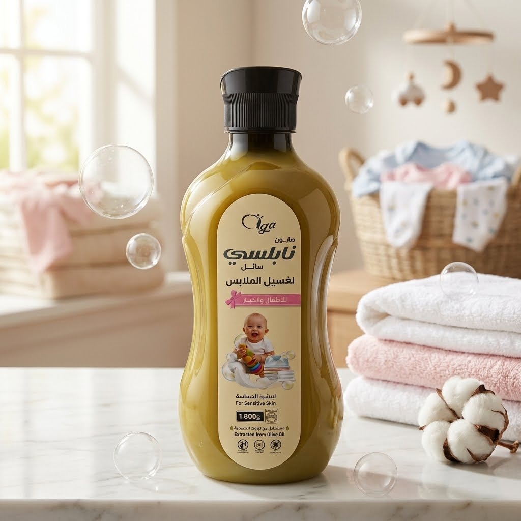 [6254000643307] Aga Nabulsi Natural Liquid Soap for Laundry 1.8 L