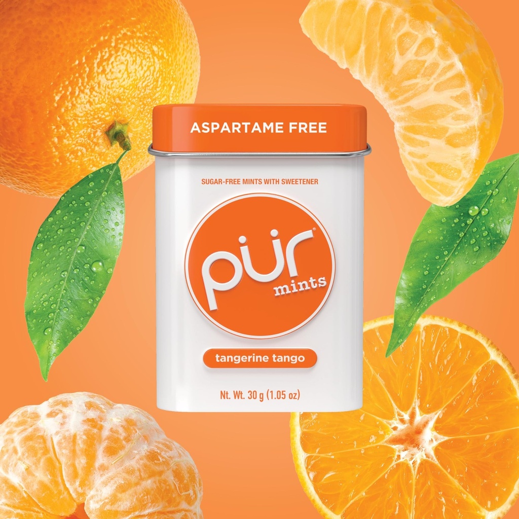 [830028009057] PUR GF Tangerine Mint Candies 30g