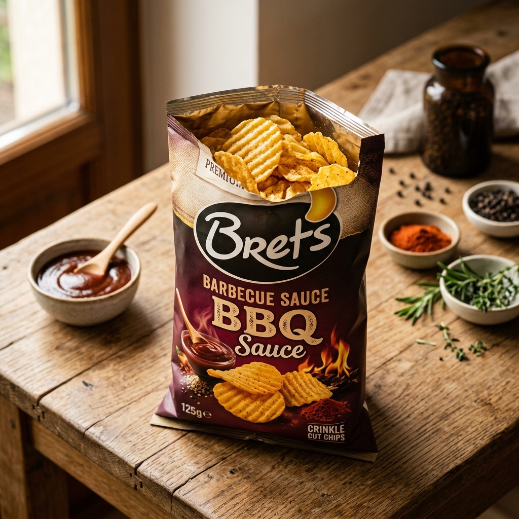 [3497917004325] BRets BBQ Chips 125g