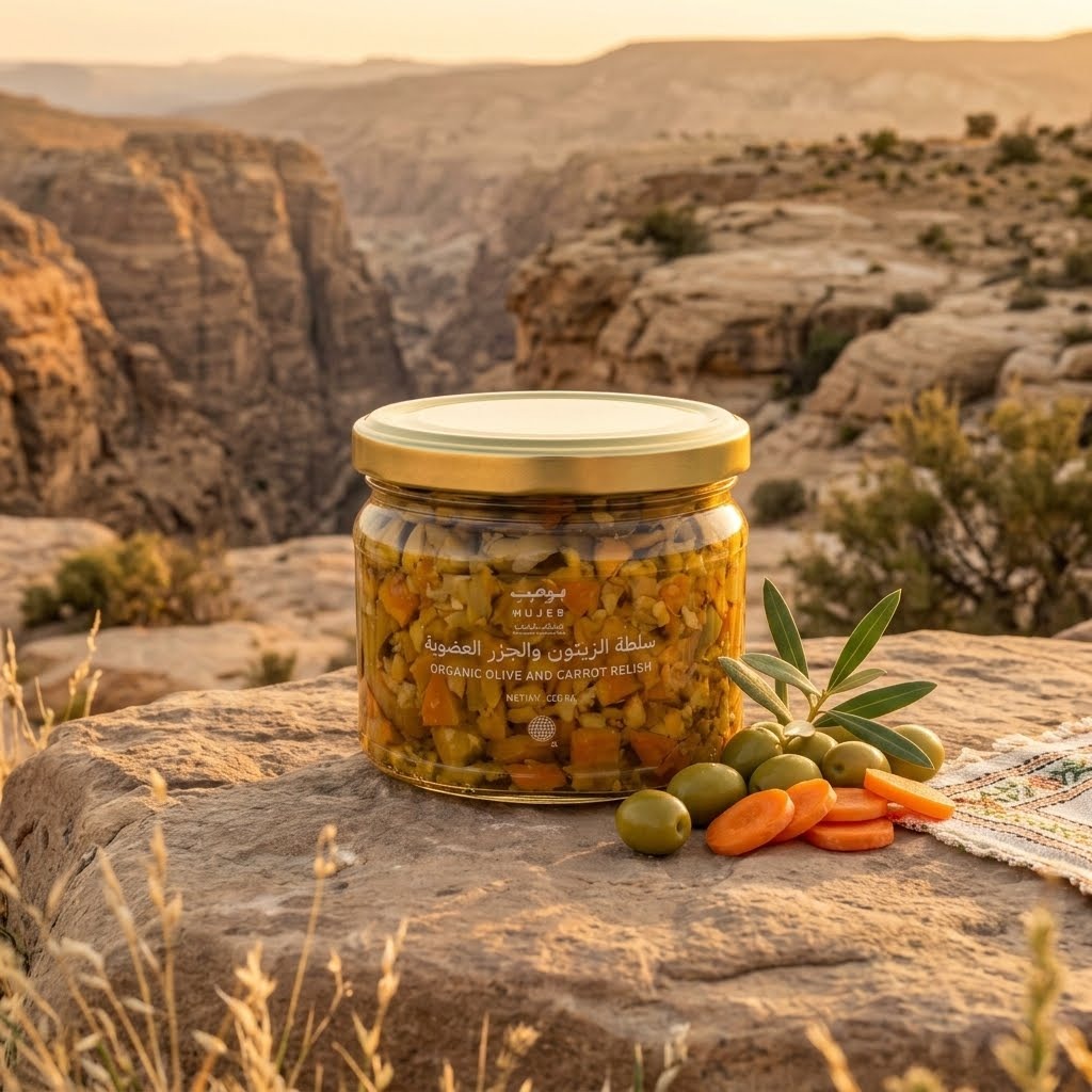 [6253805333499] موجب سلطة الزيتون والجزر العضوية 330غ